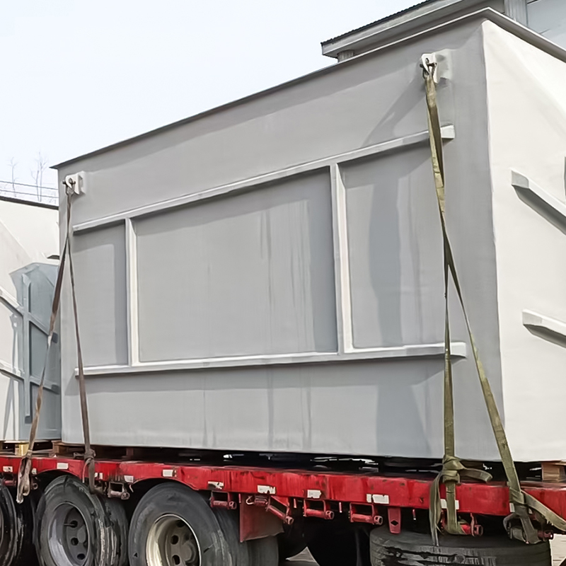 برج غسيل أفقي من البلاستيك المقوى بألياف الزجاج