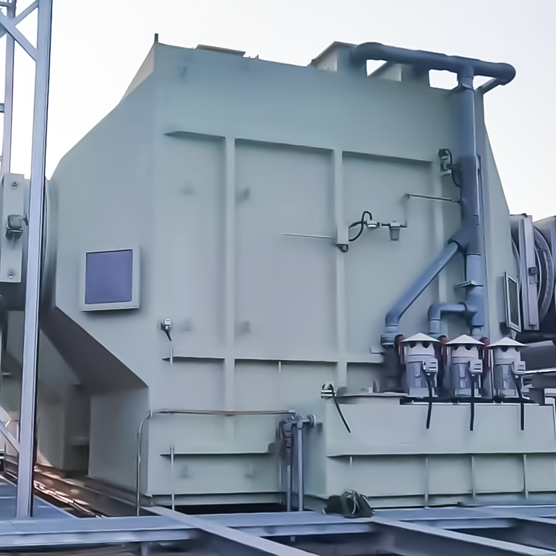 برج غسيل أفقي من البلاستيك المقوى بألياف الزجاج