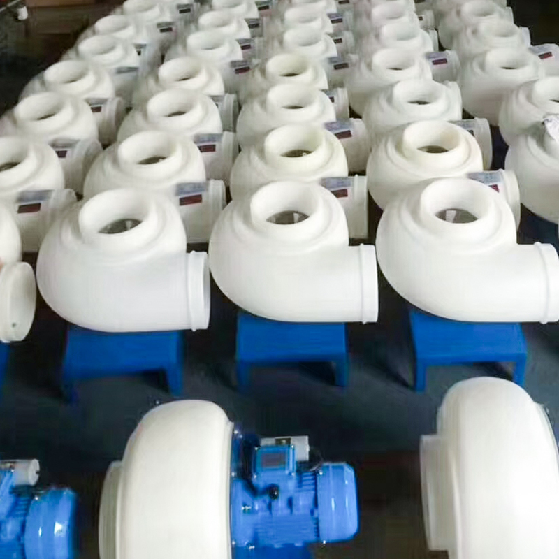 مروحة الطرد المركزي المضادة للتآكل FD