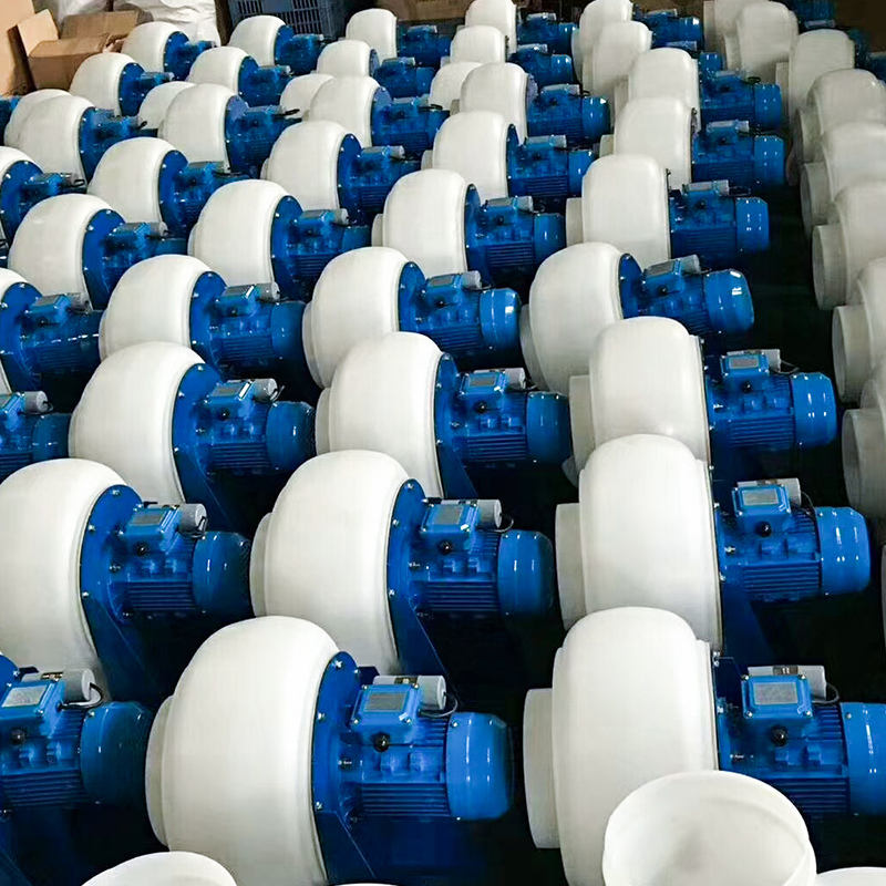 مروحة الطرد المركزي المضادة للتآكل FD